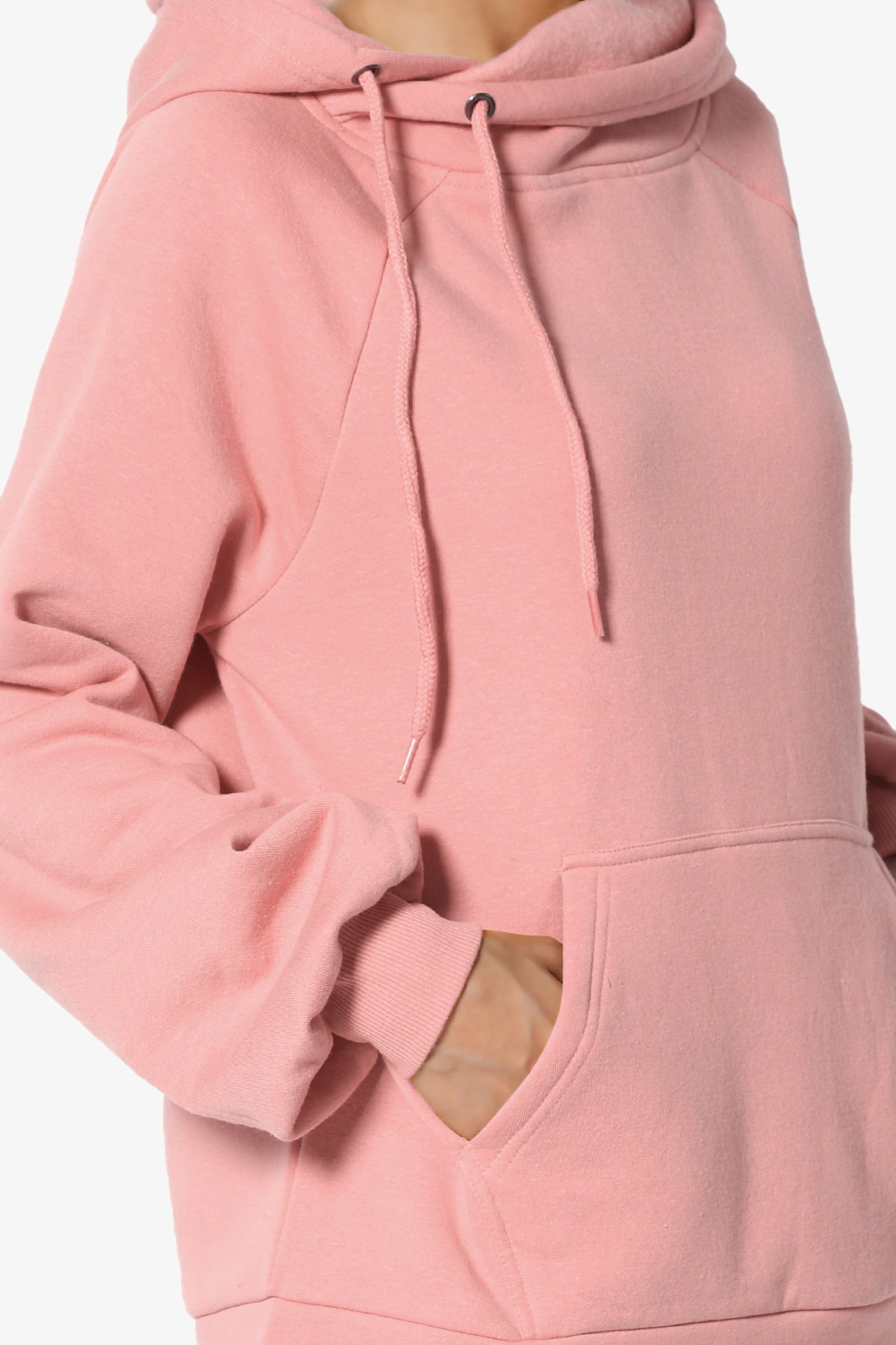 Accie Side Drawstring Hooded Sweatshirts PLUS