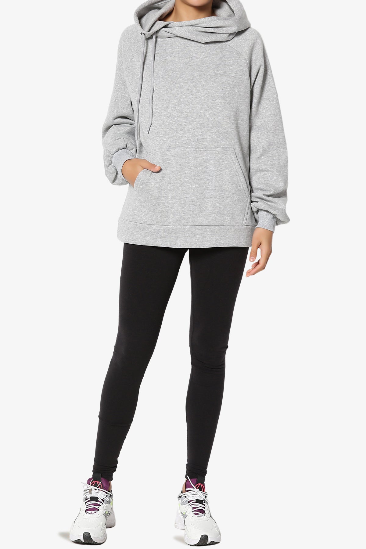 Accie Side Drawstring Hooded Sweatshirts