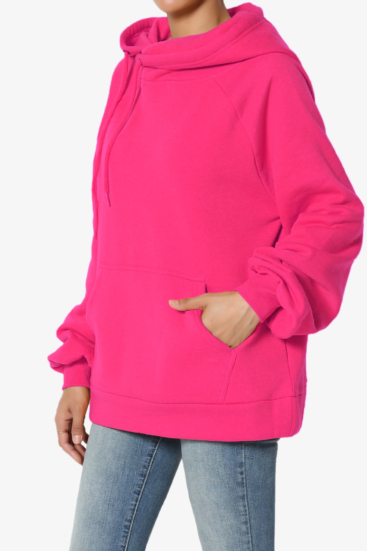 Accie Side Drawstring Hooded Sweatshirts