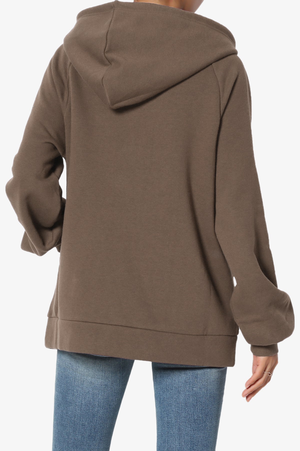 Accie Side Drawstring Hooded Sweatshirts PLUS