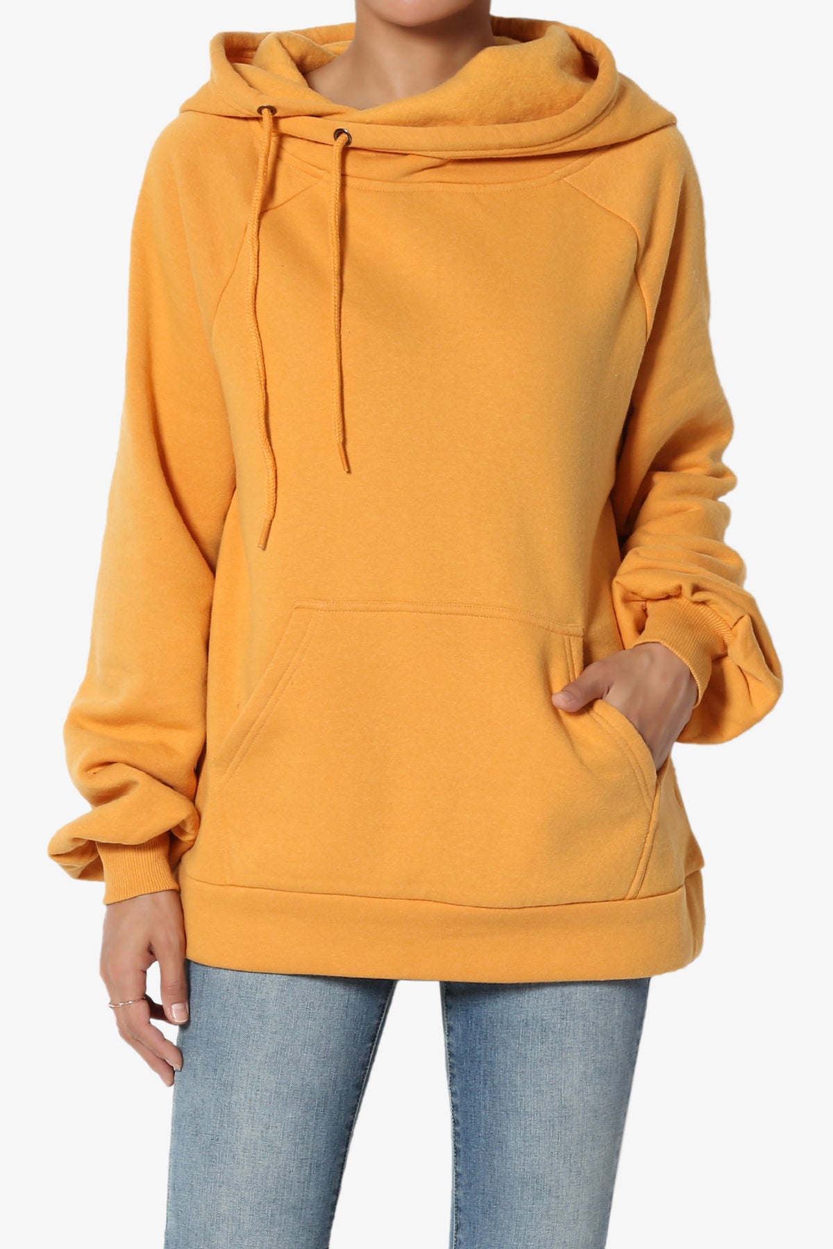 Accie Side Drawstring Hooded Sweatshirts MORE COLORS