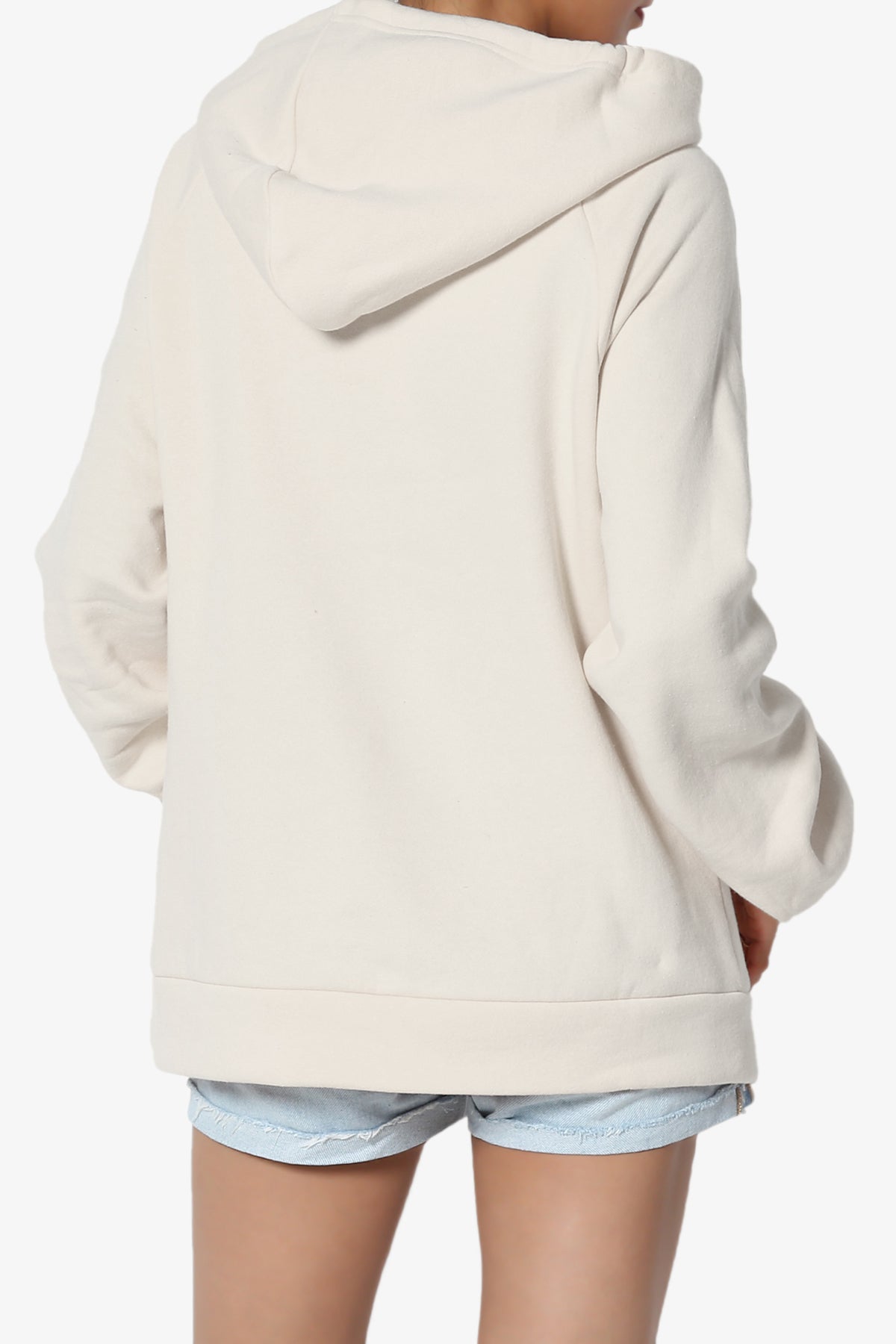 Accie Side Drawstring Hooded Sweatshirts PLUS