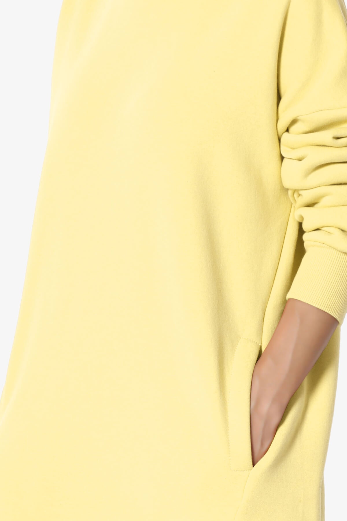 Accie Crew Neck Pullover Sweatshirts DUSTY BANANA_5