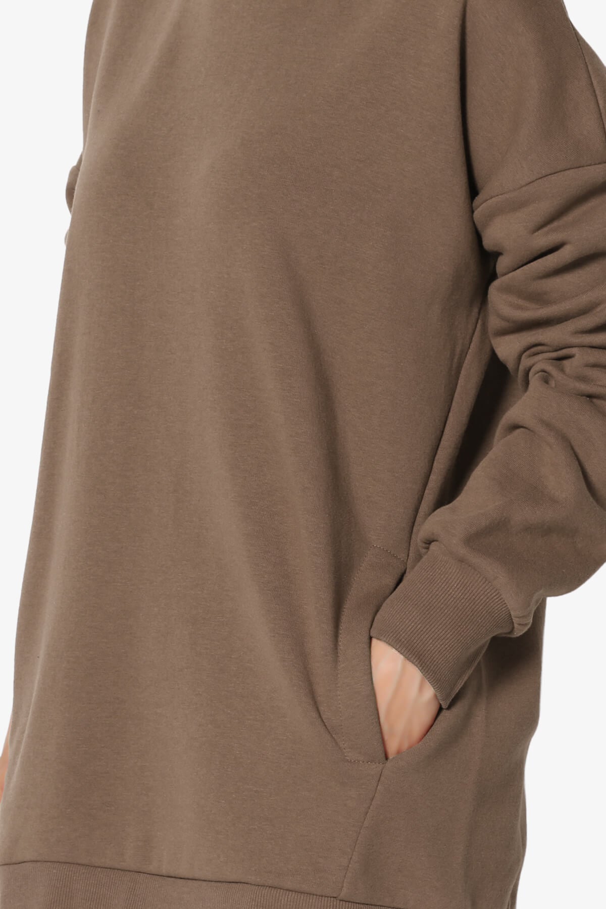 Accie Crew Neck Pullover Sweatshirts MOCHA_5