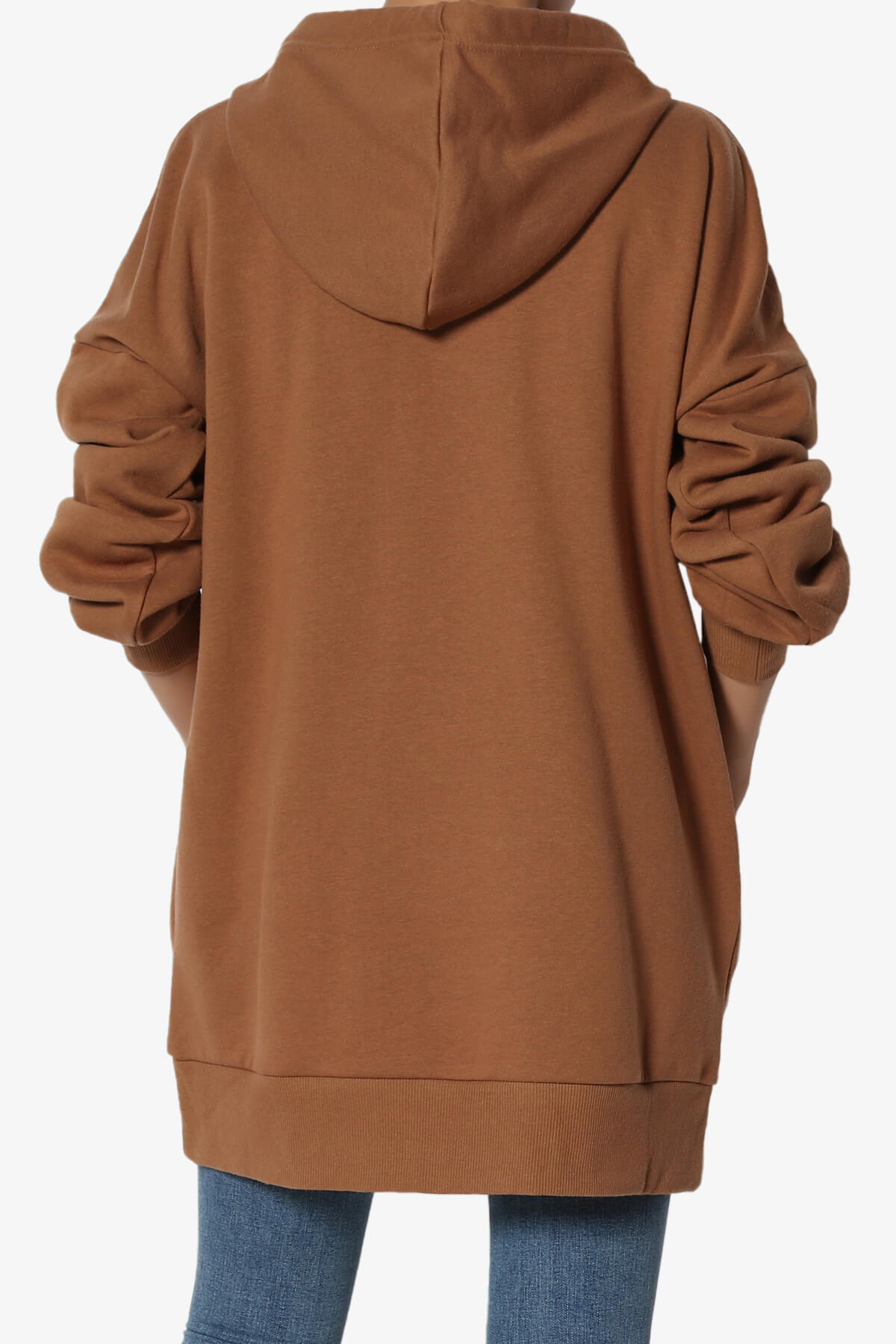 Accie Hooded Oversized Sweatshits DEEP CAMEL_2