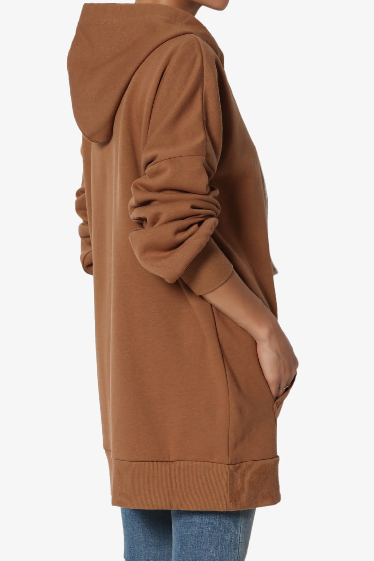 Accie Hooded Oversized Sweatshits DEEP CAMEL_4