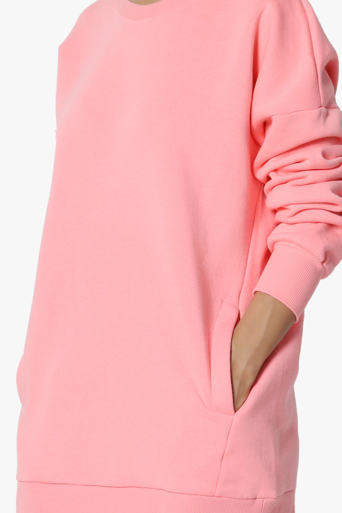 Accie Fleece Pullover & Jogger Set BRIGHT PINK_5
