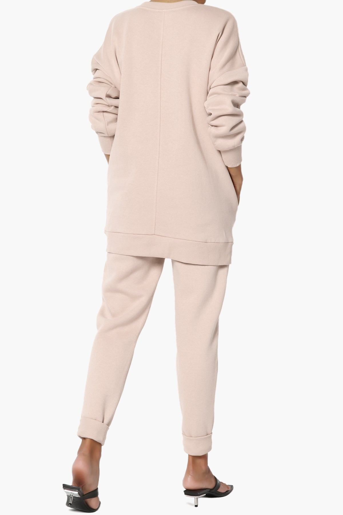 Accie Fleece Pullover & Jogger Set DUSTY BLUSH_2