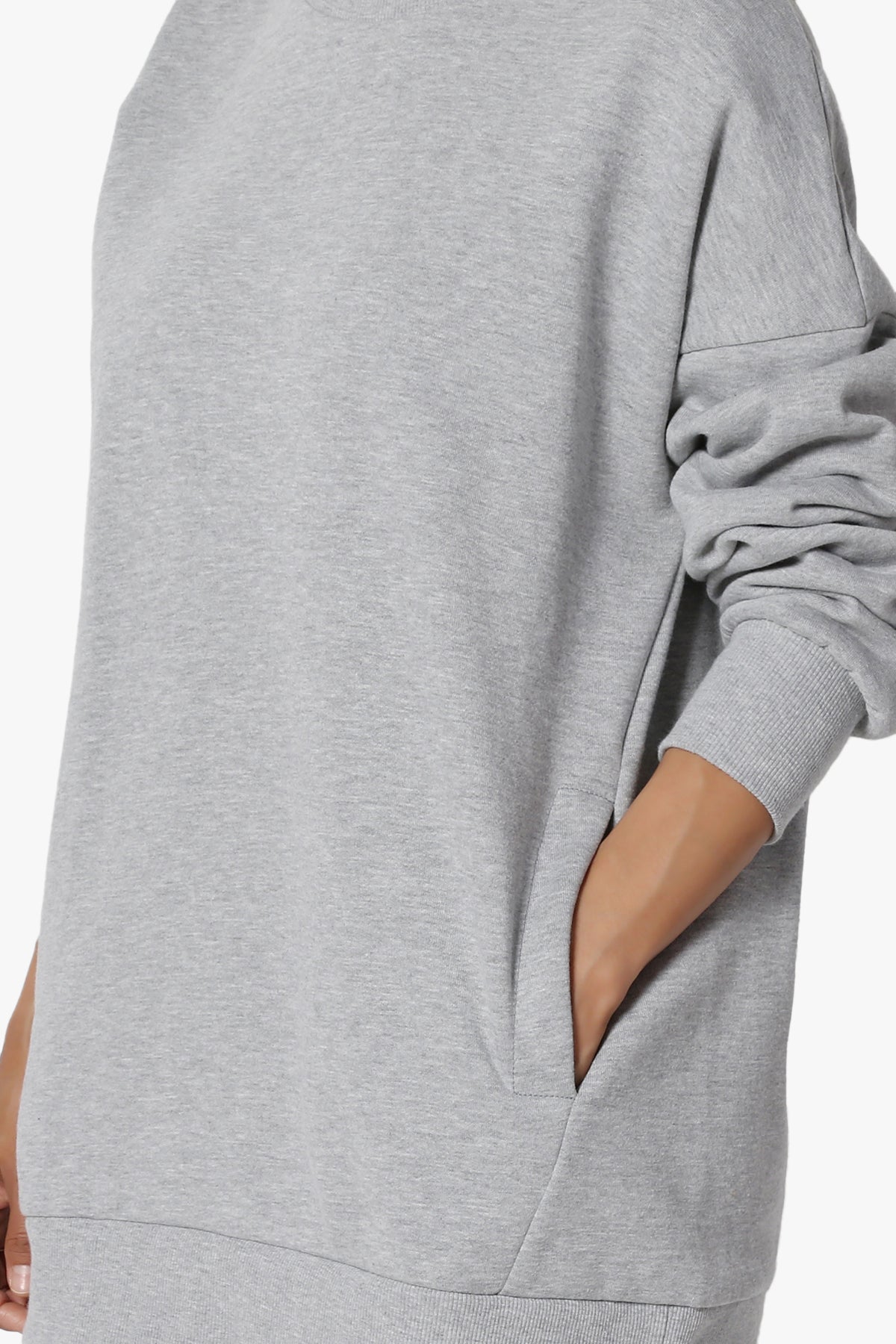 Accie Fleece Pullover & Jogger Set HEATHER GREY_5