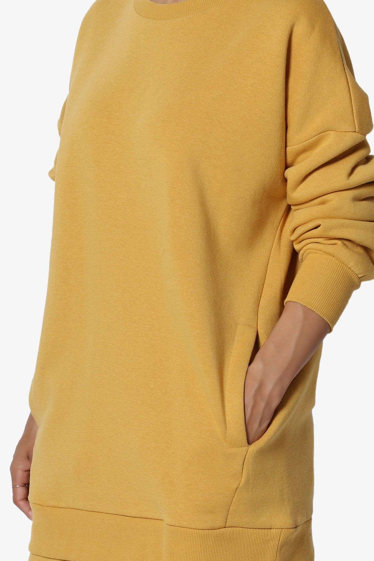 Accie Fleece Pullover & Jogger Set LIGHT MUSTARD_5