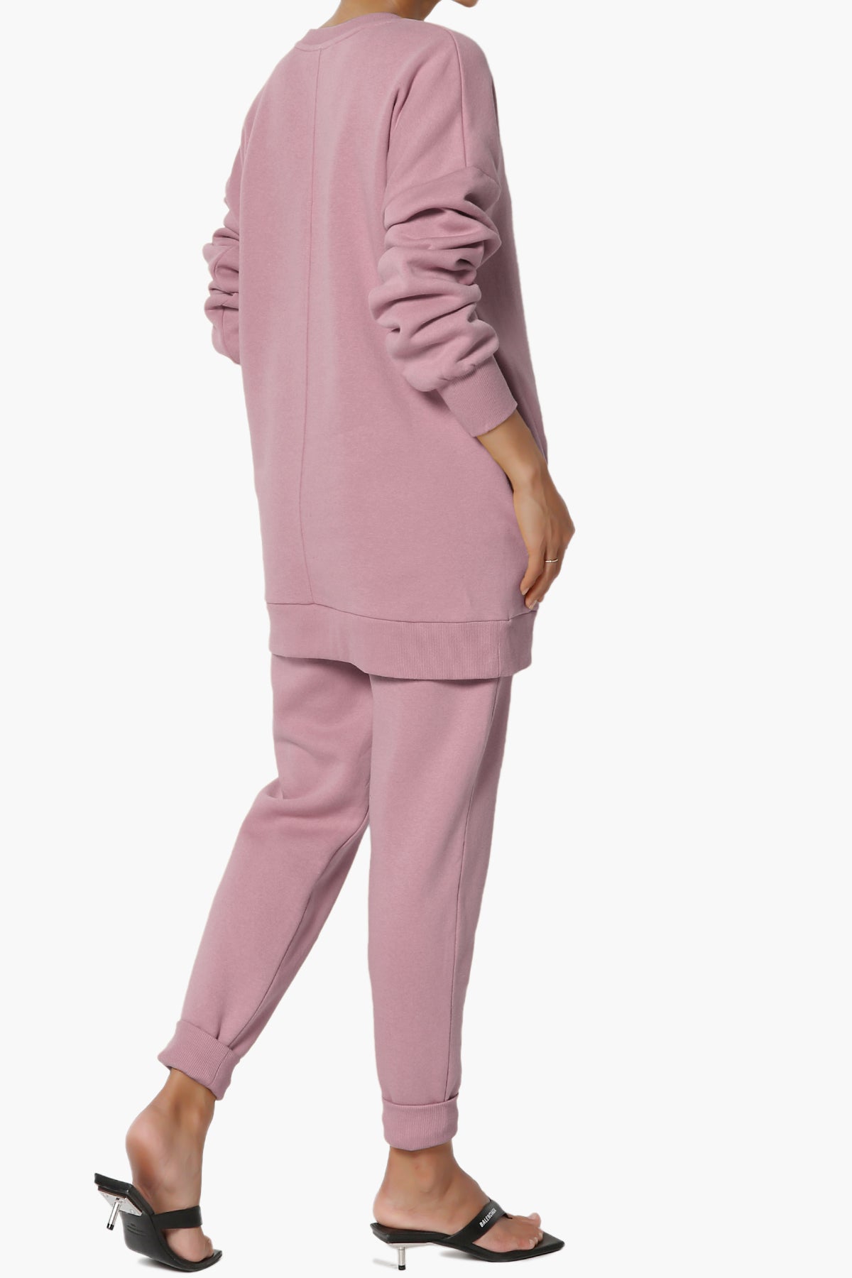 Accie Fleece Pullover & Jogger Set LIGHT ROSE_4