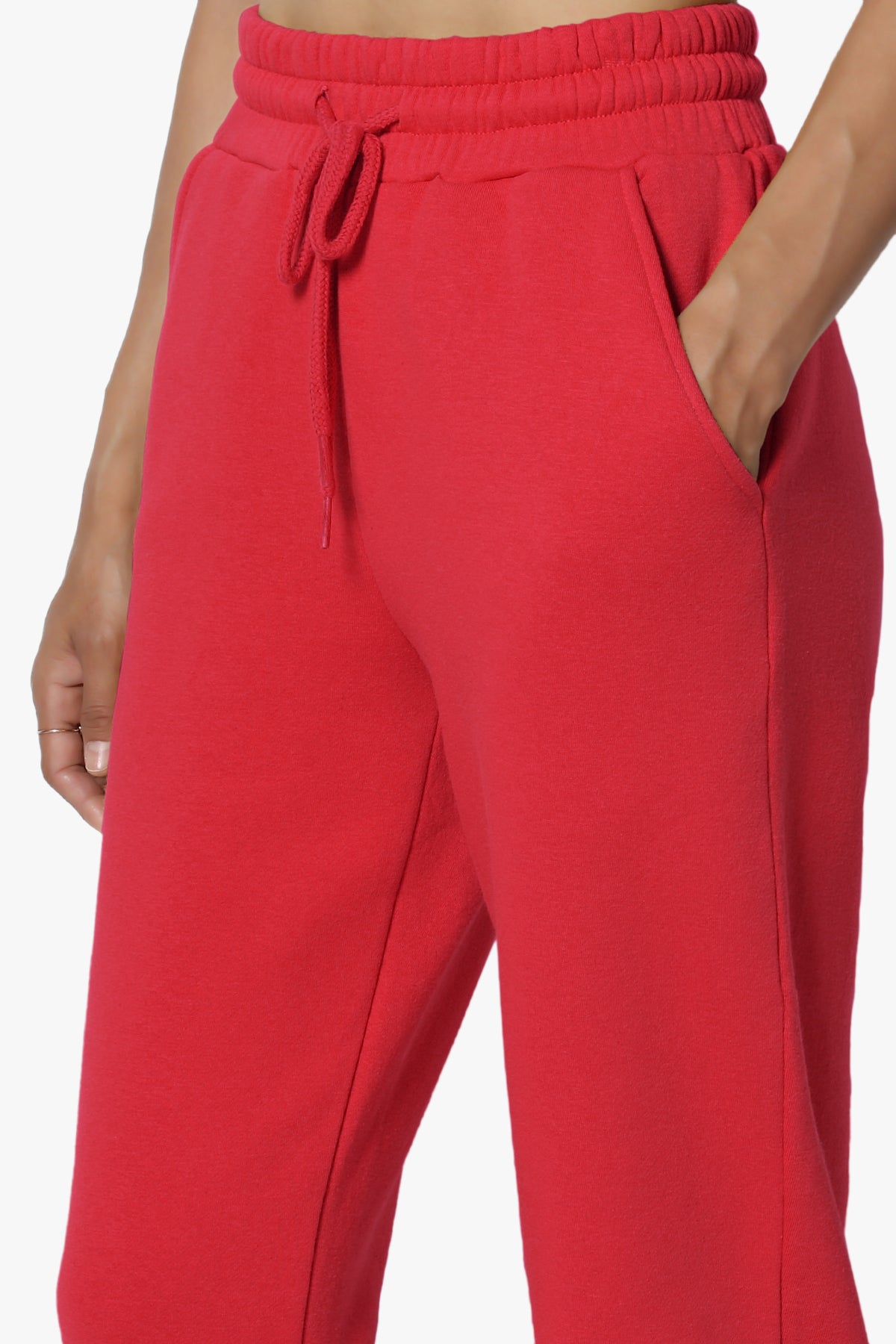 Accie Fleece Pullover & Jogger Set RED_6