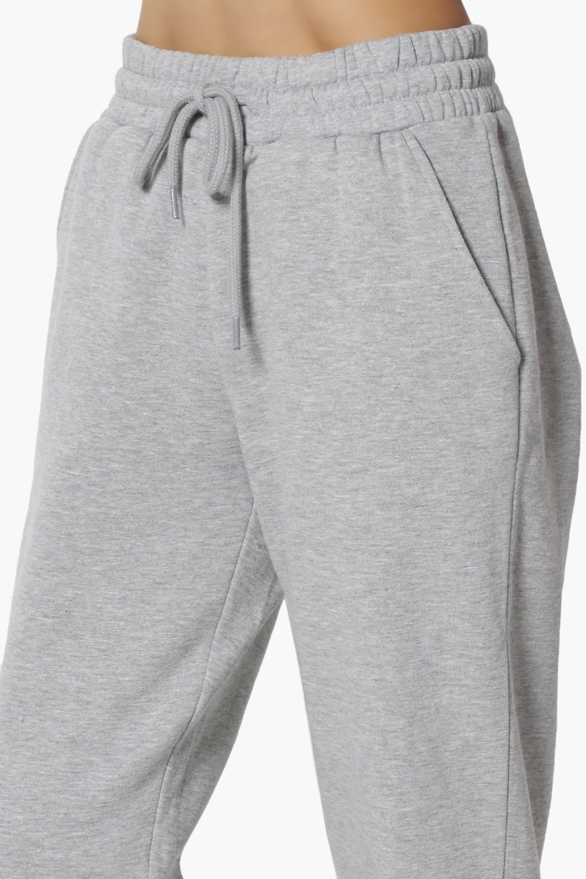 Accie Fleece Hoodie & Jogger Set HEATHER GREY_6