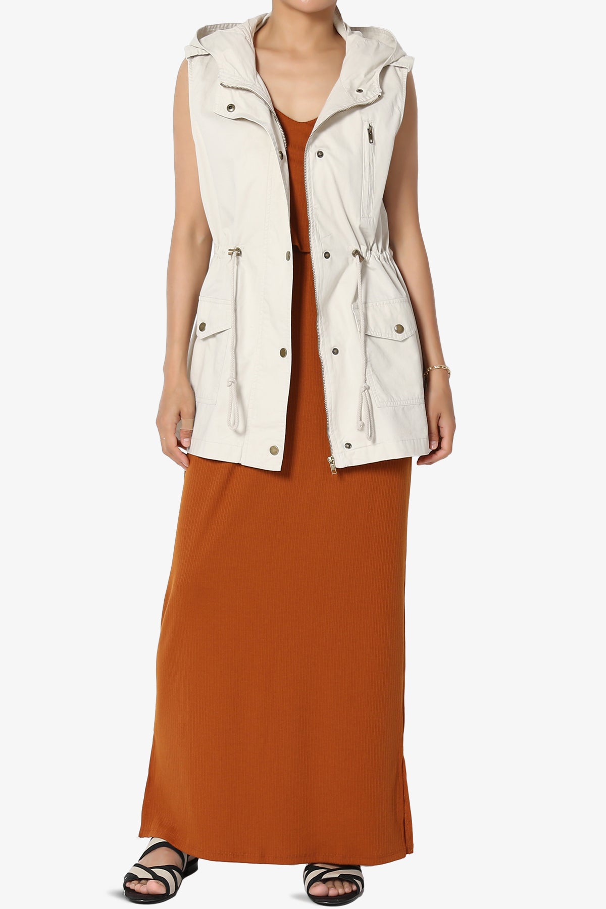 Paislee Loose Fit Utility Vest