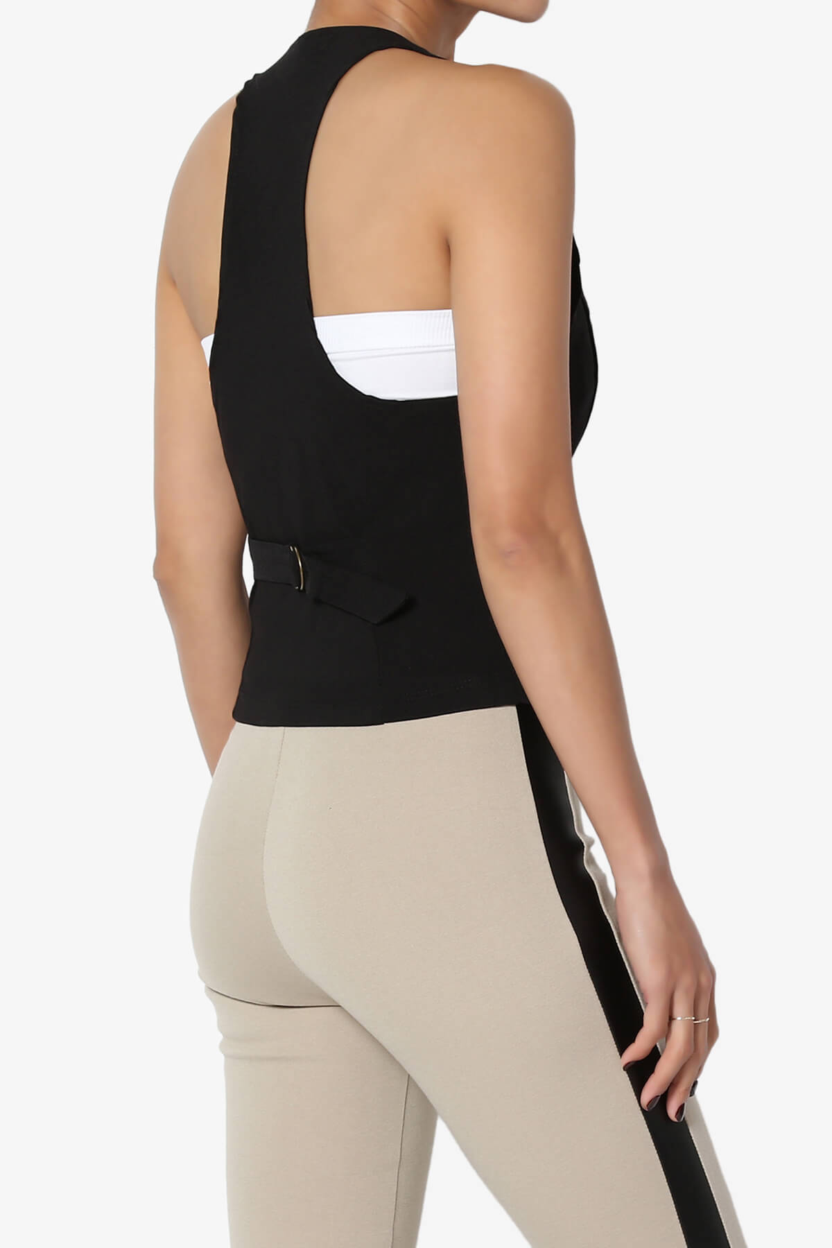 Zerega Racerback Woven Vest BLACK_4