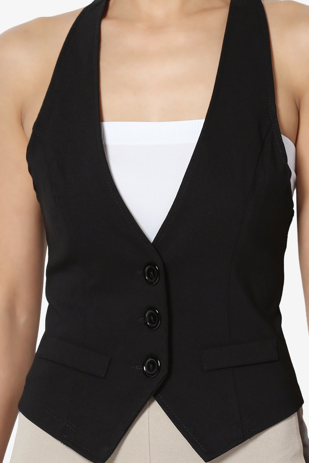 Zerega Racerback Woven Vest BLACK_5
