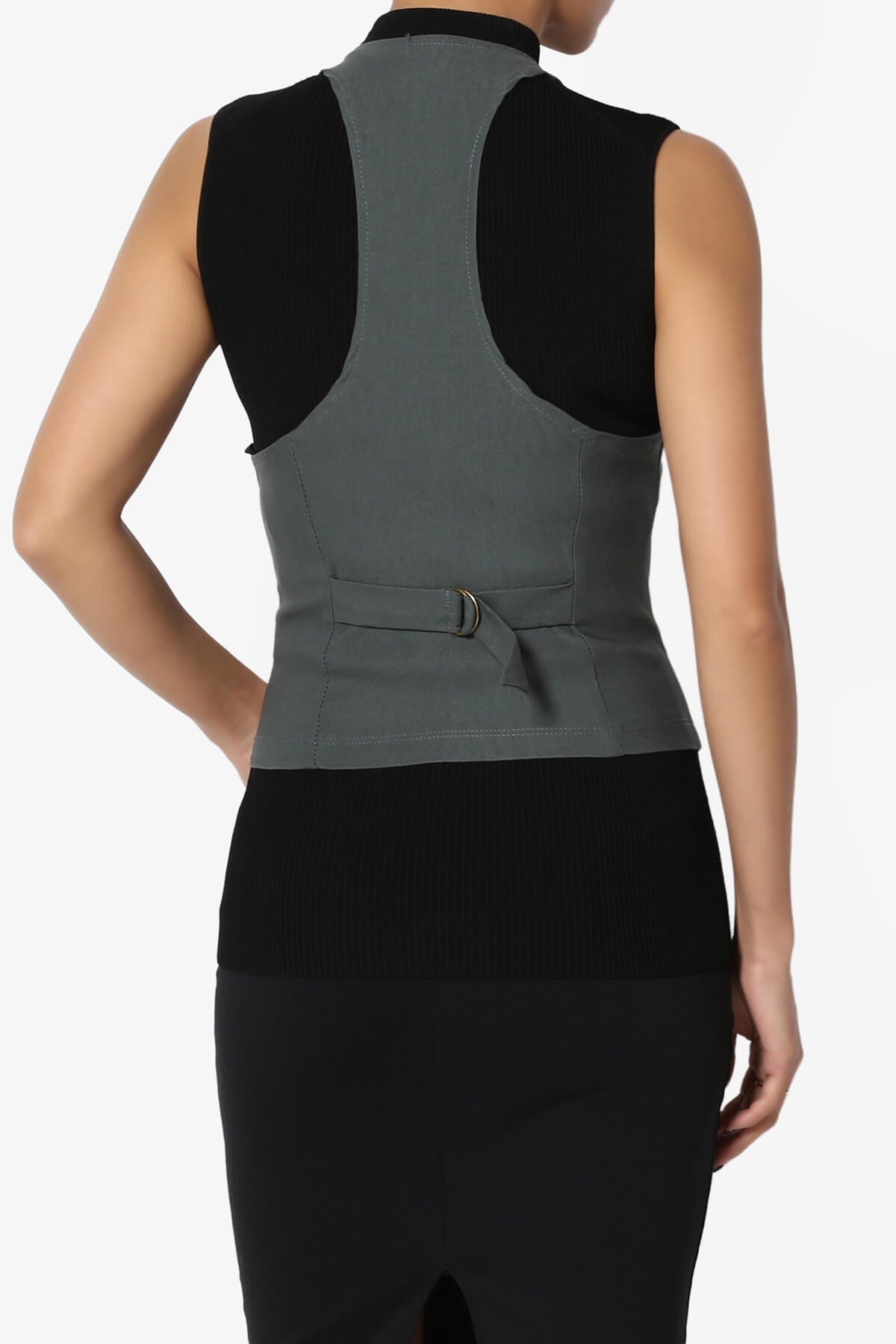 Zerega Racerback Woven Vest CHARCOAL_2