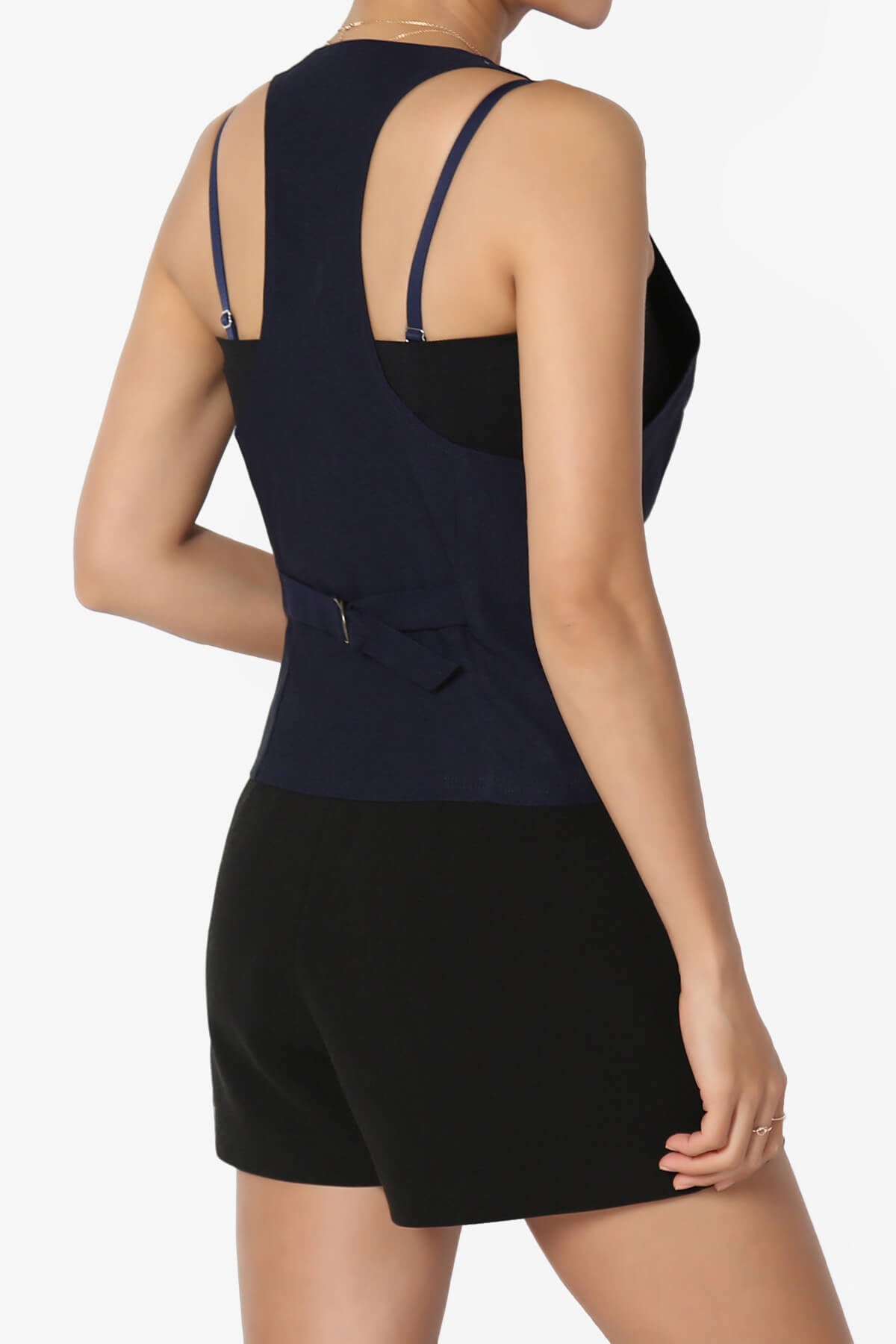 Zerega Racerback Woven Vest NAVY_4