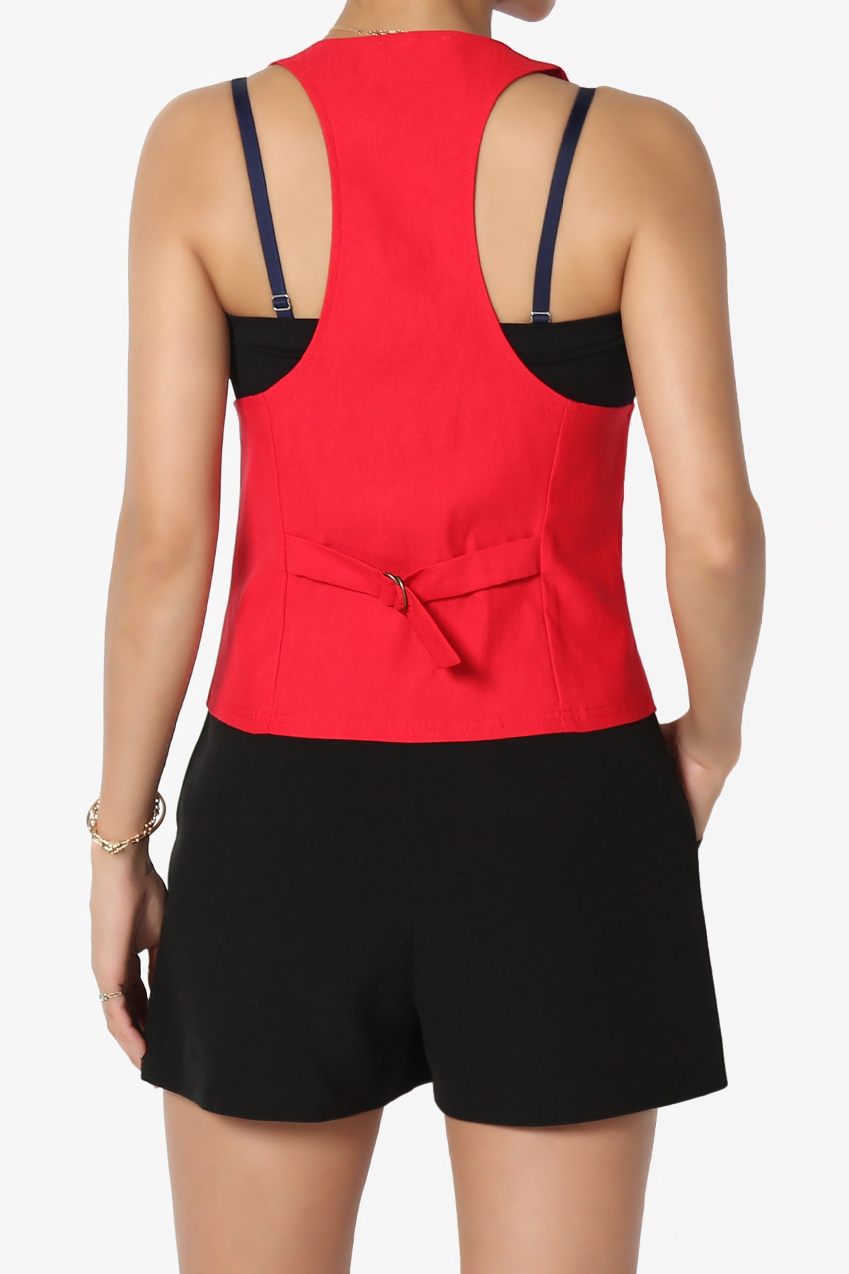 Zerega Racerback Woven Vest RED_2