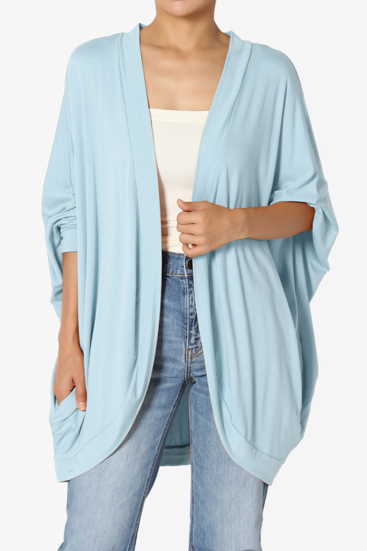 Lourde Cocoon Batwing Sleeve Cardigan