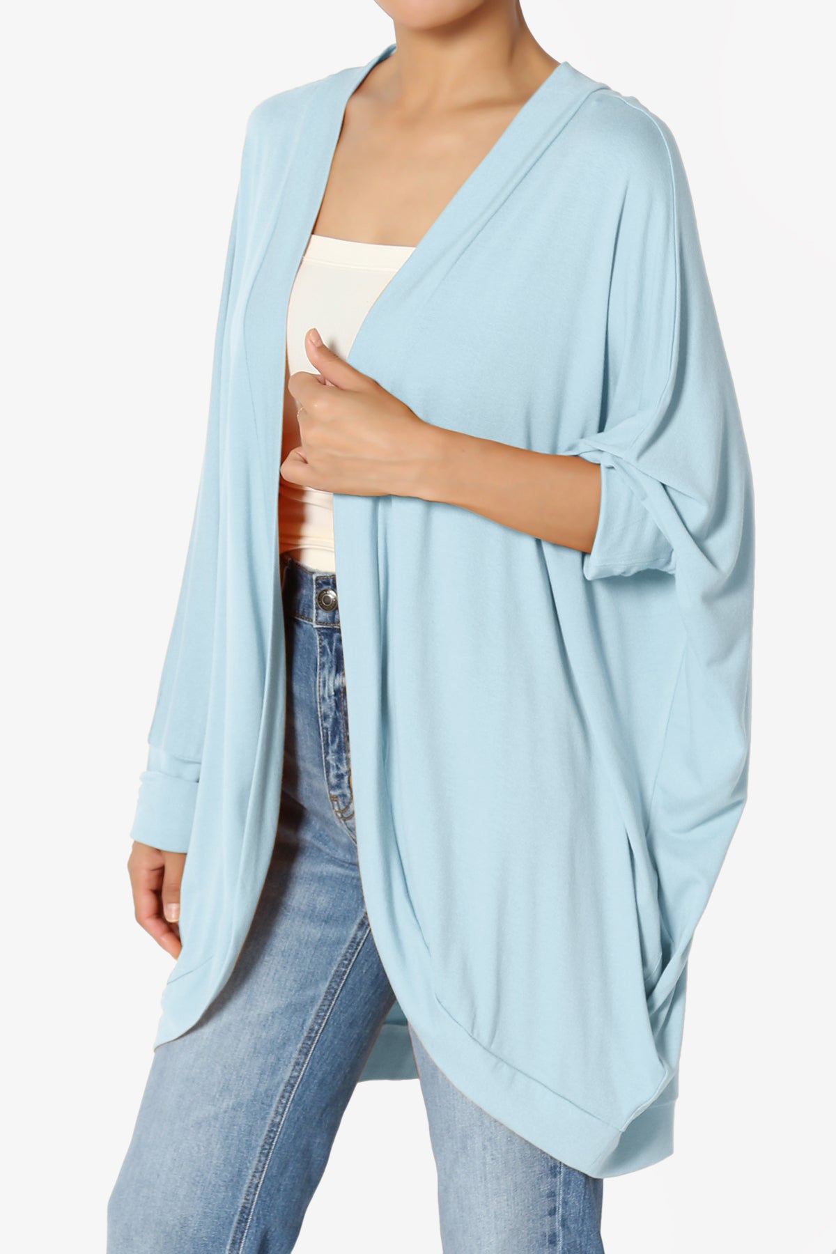 Lourde Cocoon Batwing Sleeve Cardigan