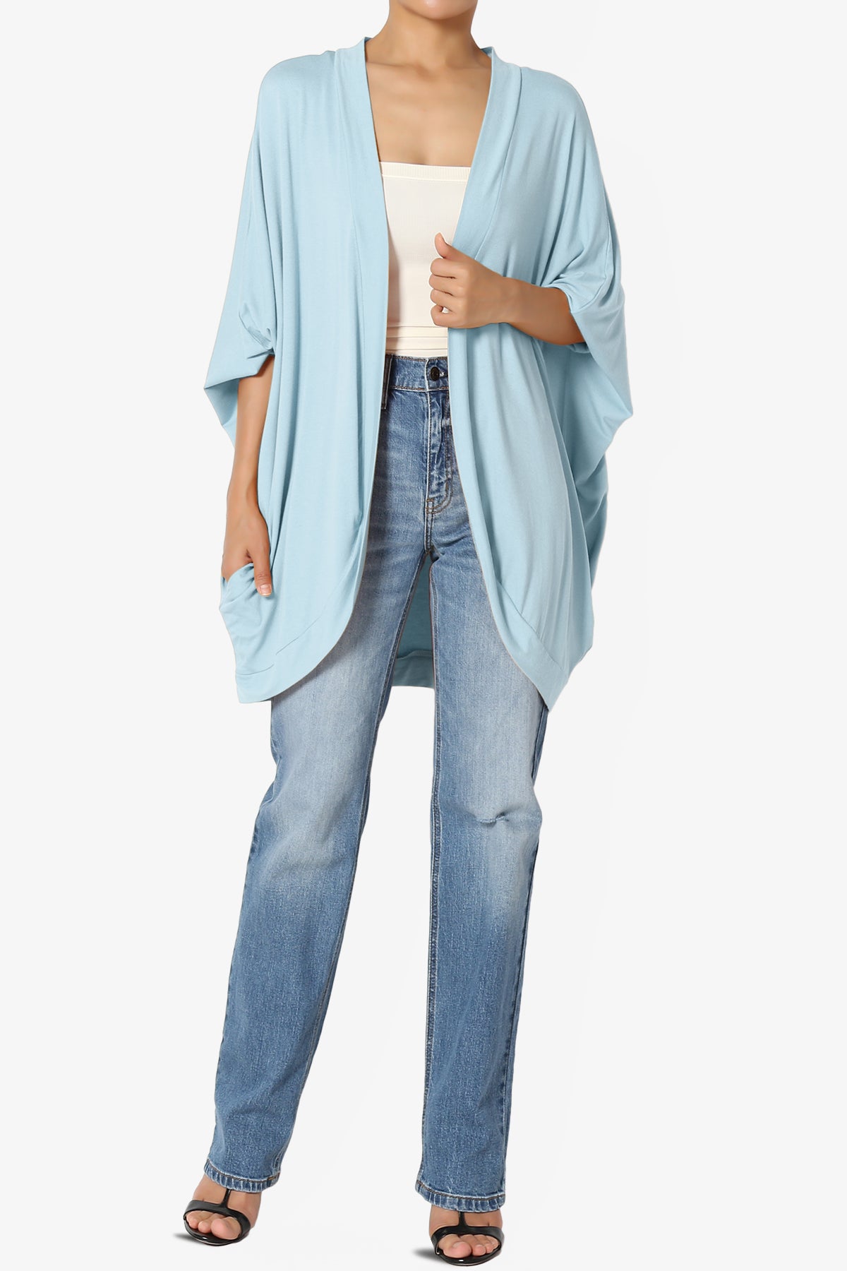 Lourde Cocoon Batwing Sleeve Cardigan