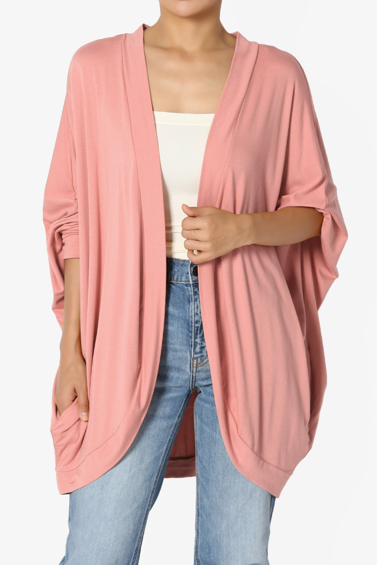 Lourde Cocoon Batwing Sleeve Cardigan