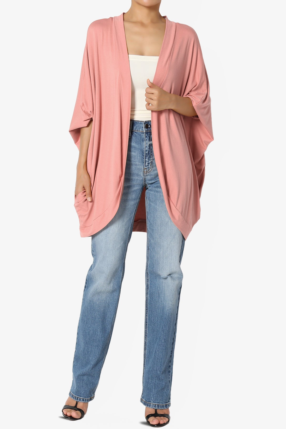 Lourde Cocoon Batwing Sleeve Cardigan