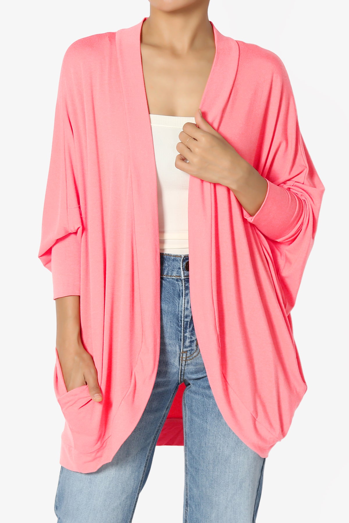 Lourde Cocoon Batwing Sleeve Cardigan