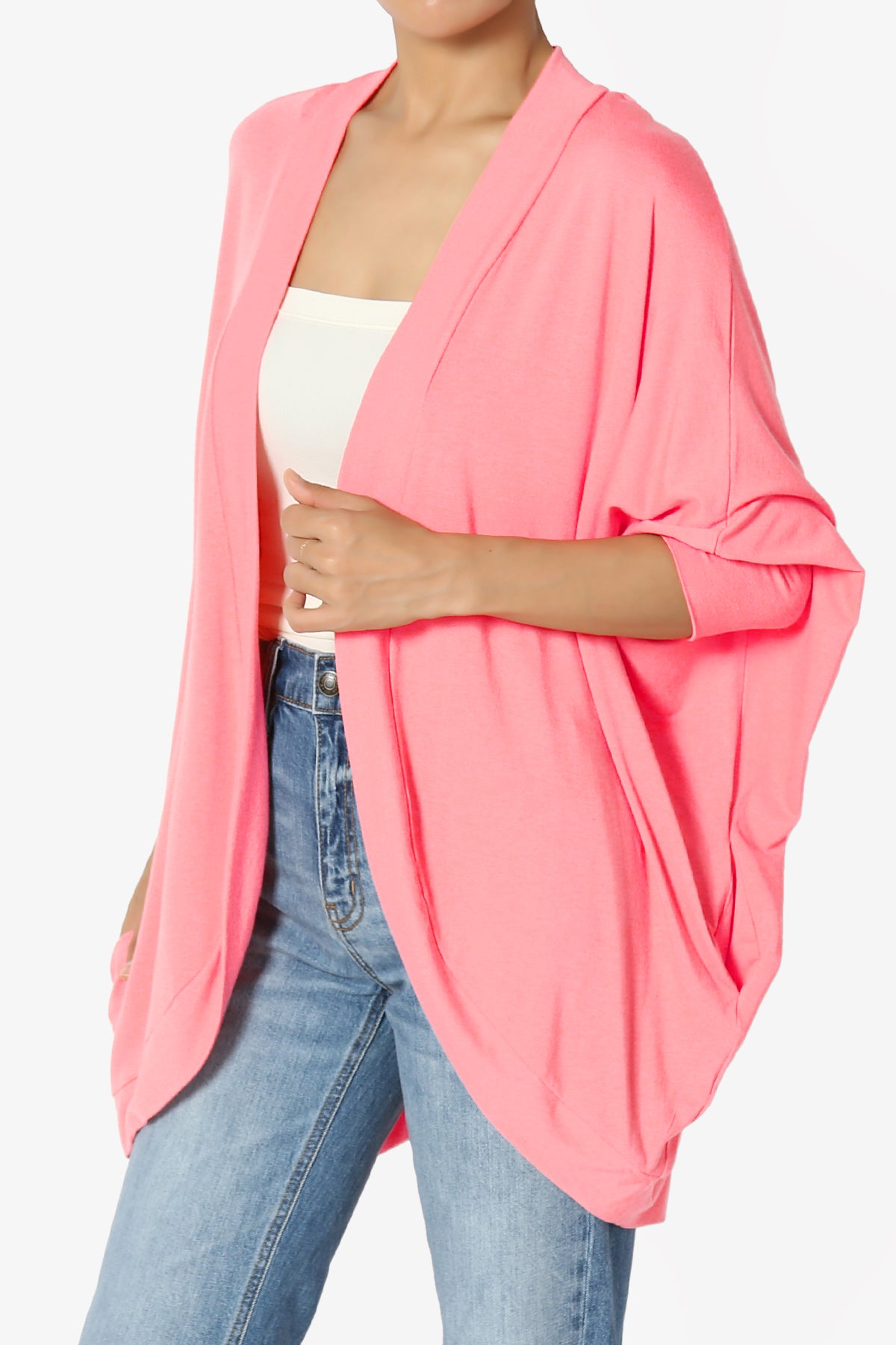Lourde Cocoon Batwing Sleeve Cardigan