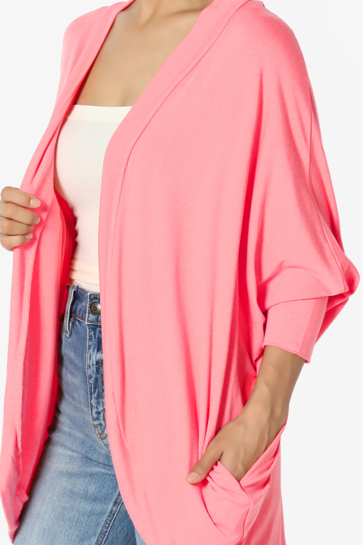 Lourde Cocoon Batwing Sleeve Cardigan