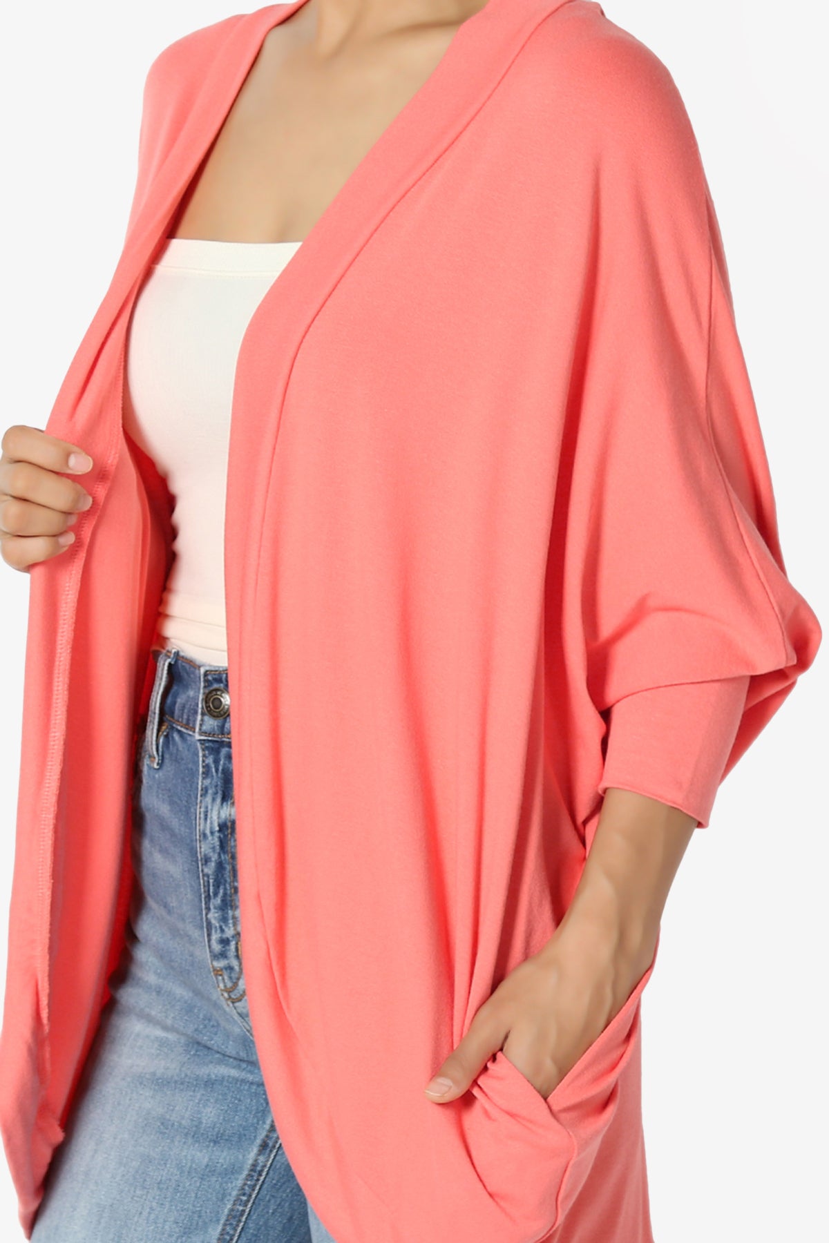 Lourde Cocoon Batwing Sleeve Cardigan