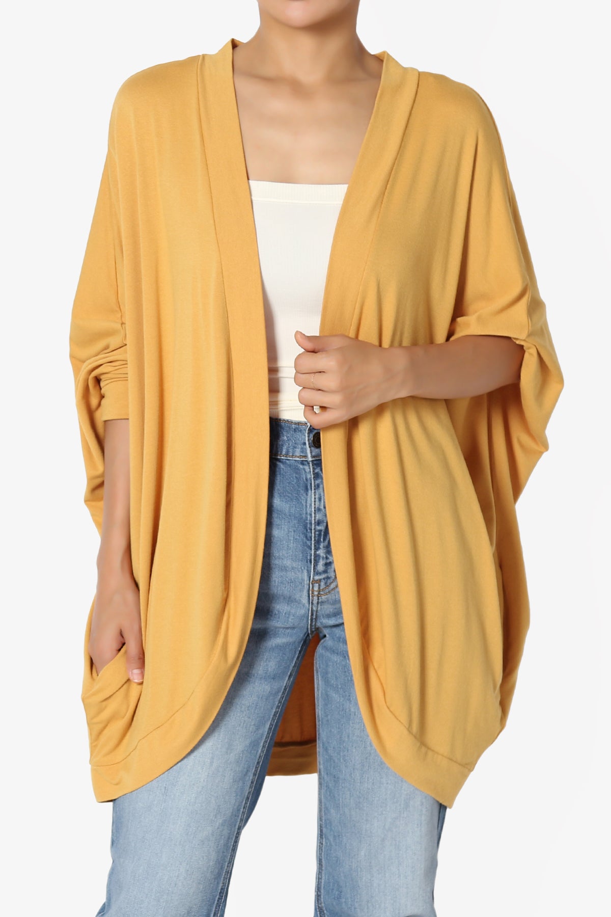 Lourde Cocoon Batwing Sleeve Cardigan