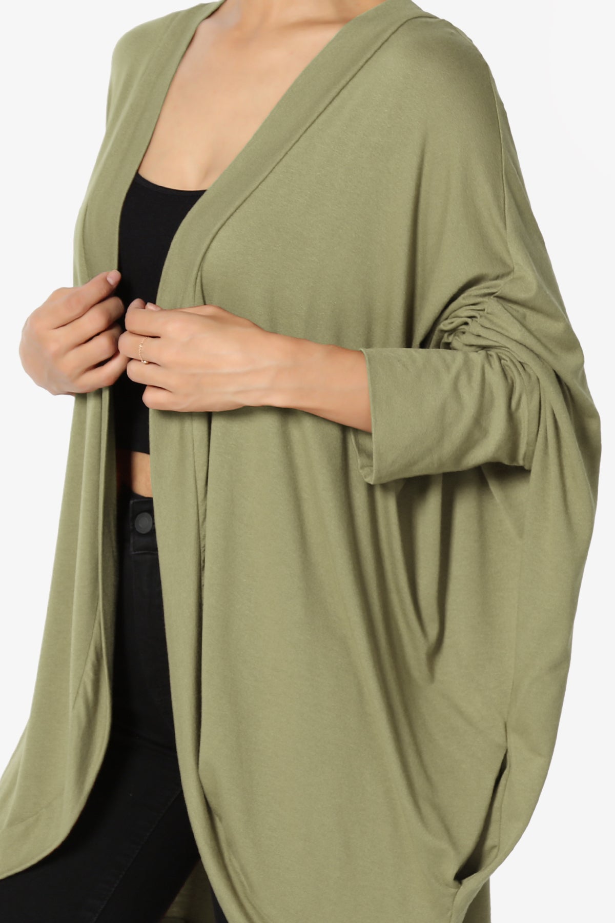Lourde Cocoon Batwing Sleeve Cardigan