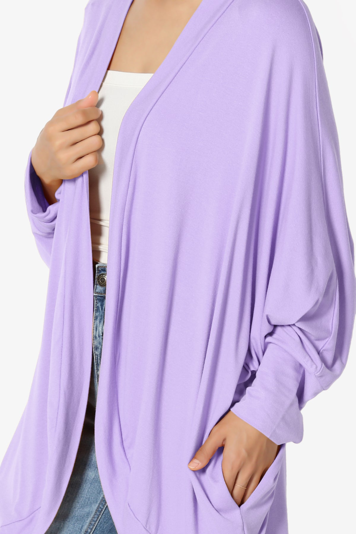 Lourde Cocoon Batwing Sleeve Cardigan