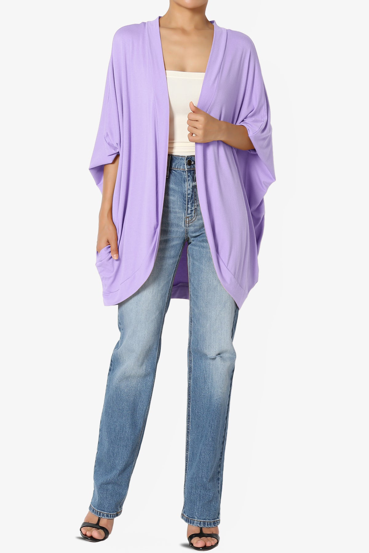 Lourde Cocoon Batwing Sleeve Cardigan