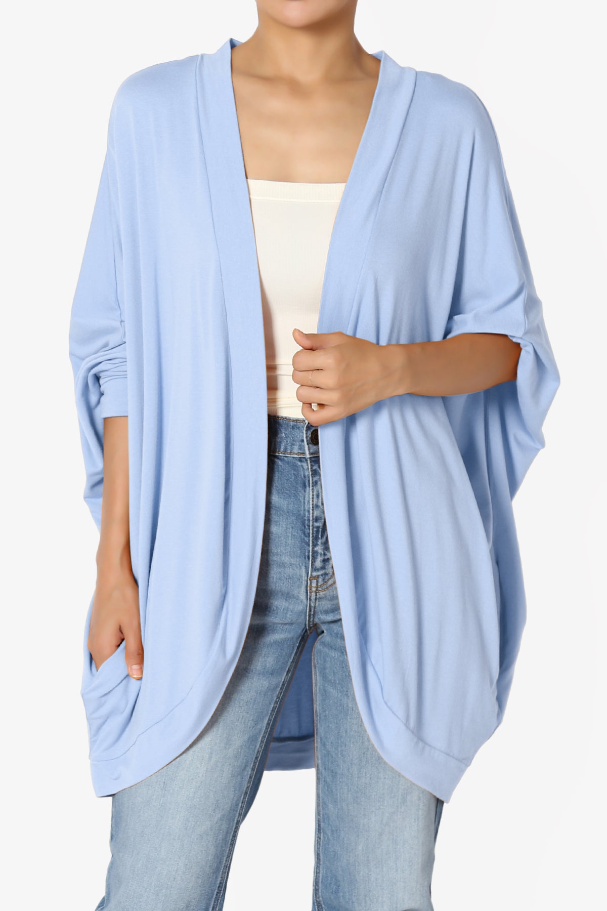 Lourde Cocoon Batwing Sleeve Cardigan