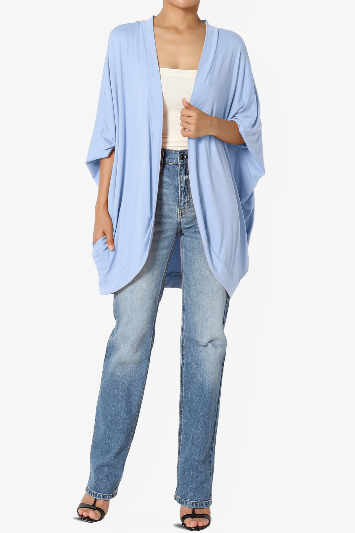 Lourde Cocoon Batwing Sleeve Cardigan