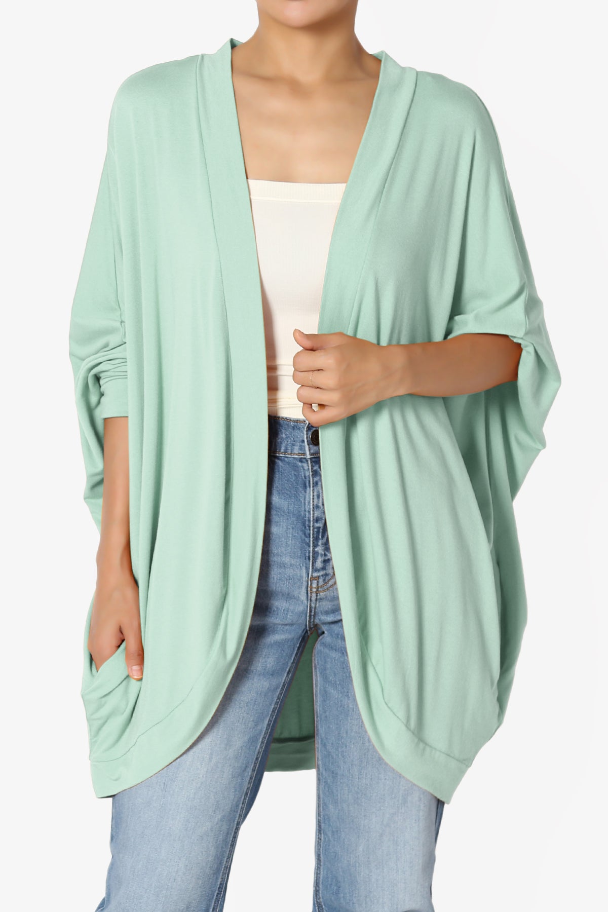 Lourde Cocoon Batwing Sleeve Cardigan