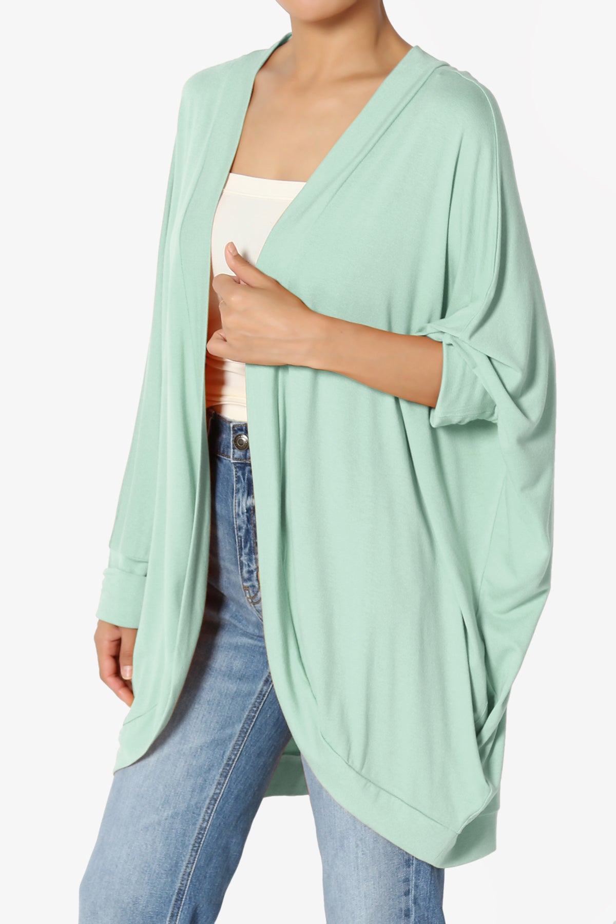 Lourde Cocoon Batwing Sleeve Cardigan