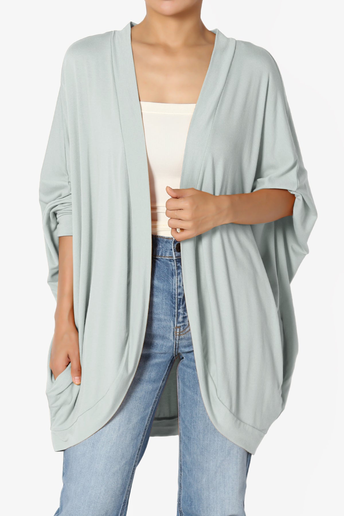 Lourde Cocoon Batwing Sleeve Cardigan
