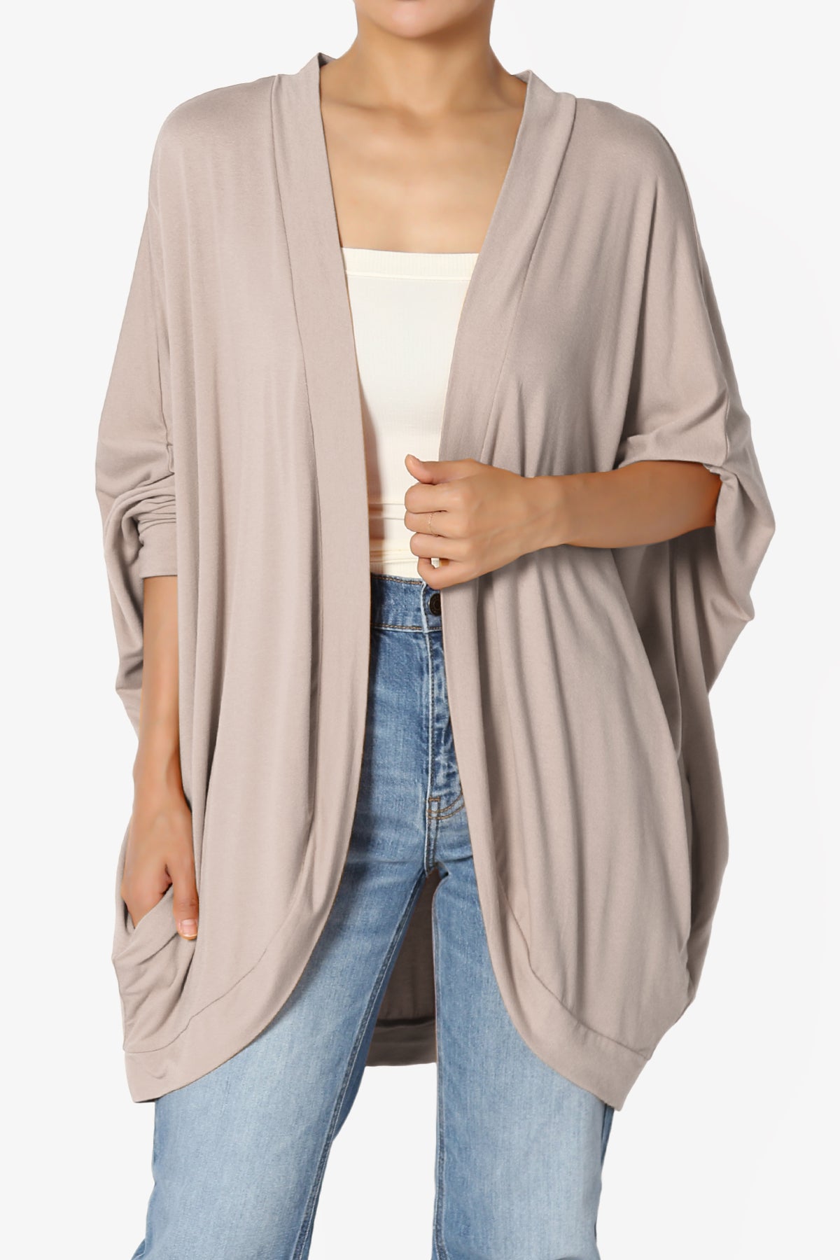 Lourde Cocoon Batwing Sleeve Cardigan