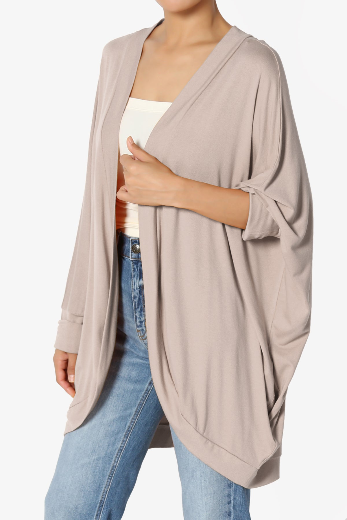 Lourde Cocoon Batwing Sleeve Cardigan