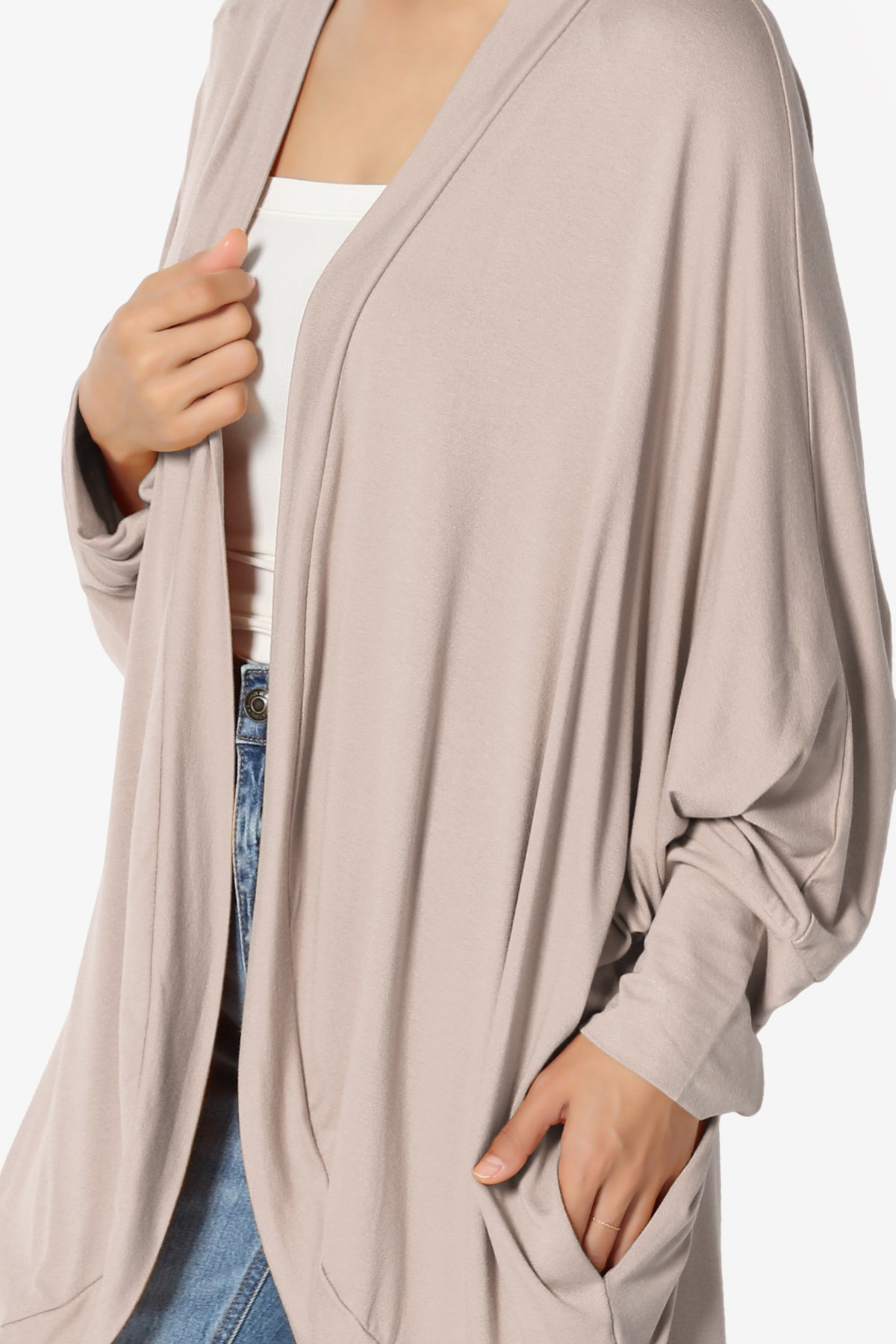 Lourde Cocoon Batwing Sleeve Cardigan