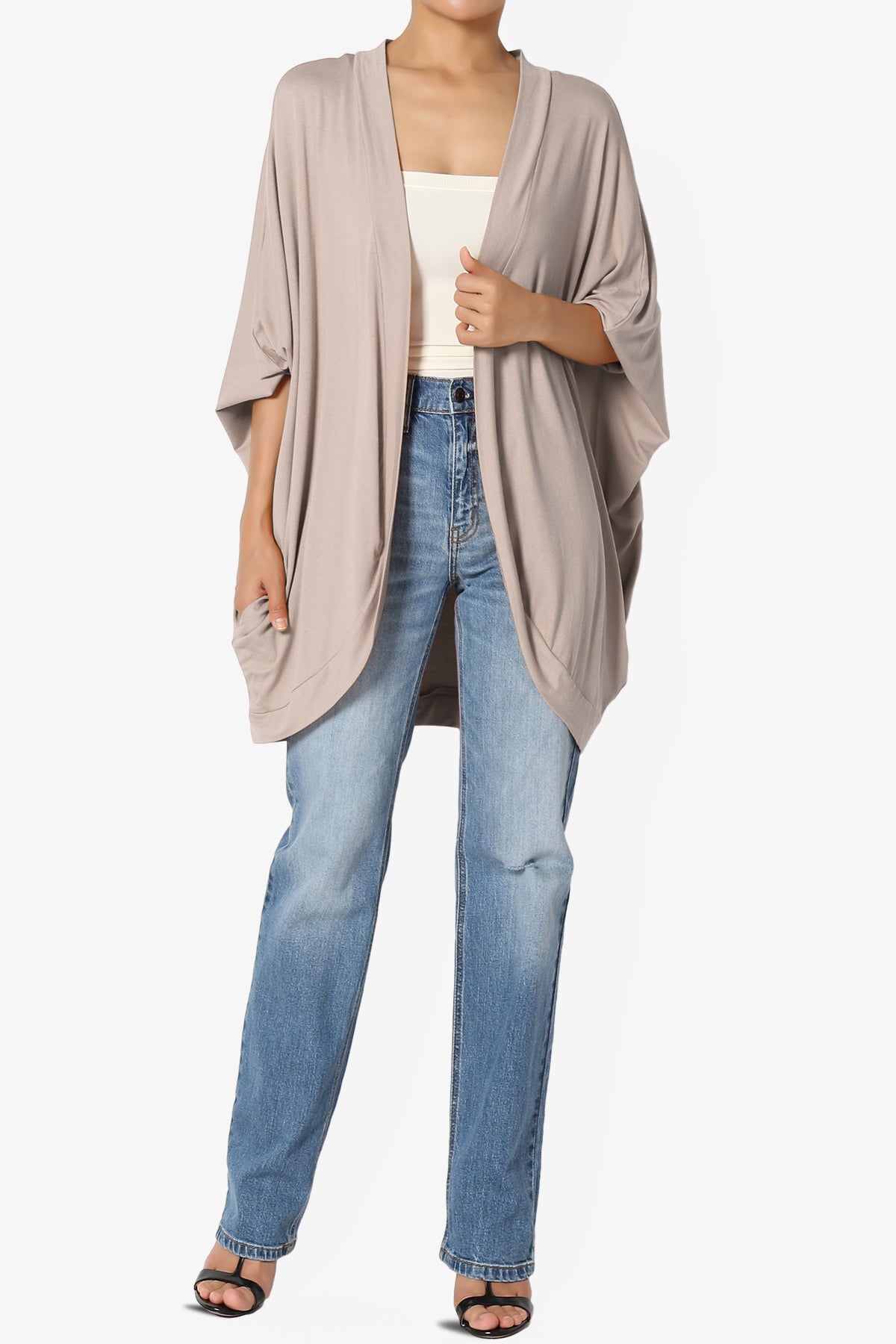 Lourde Cocoon Batwing Sleeve Cardigan