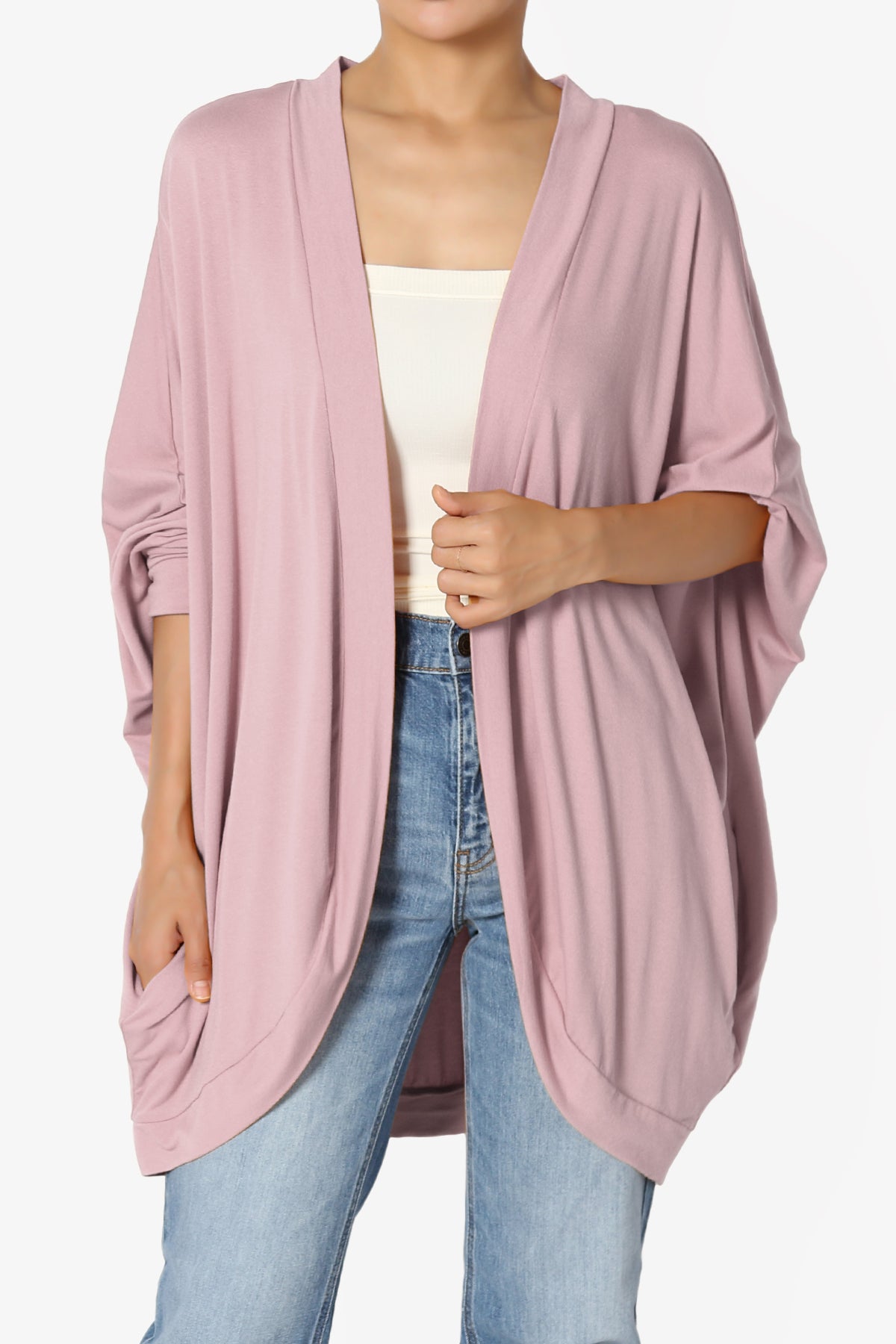 Lourde Cocoon Batwing Sleeve Cardigan