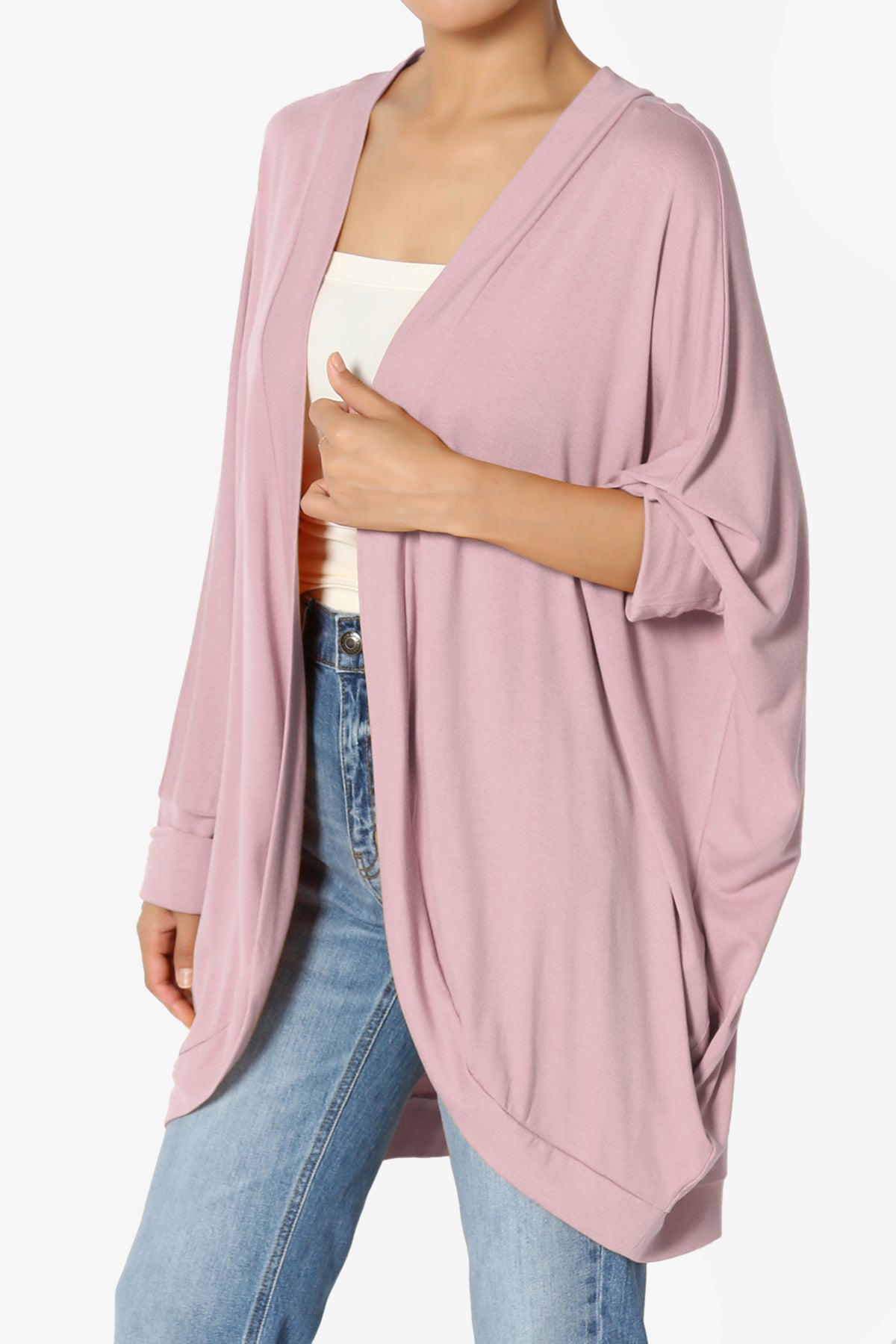 Lourde Cocoon Batwing Sleeve Cardigan