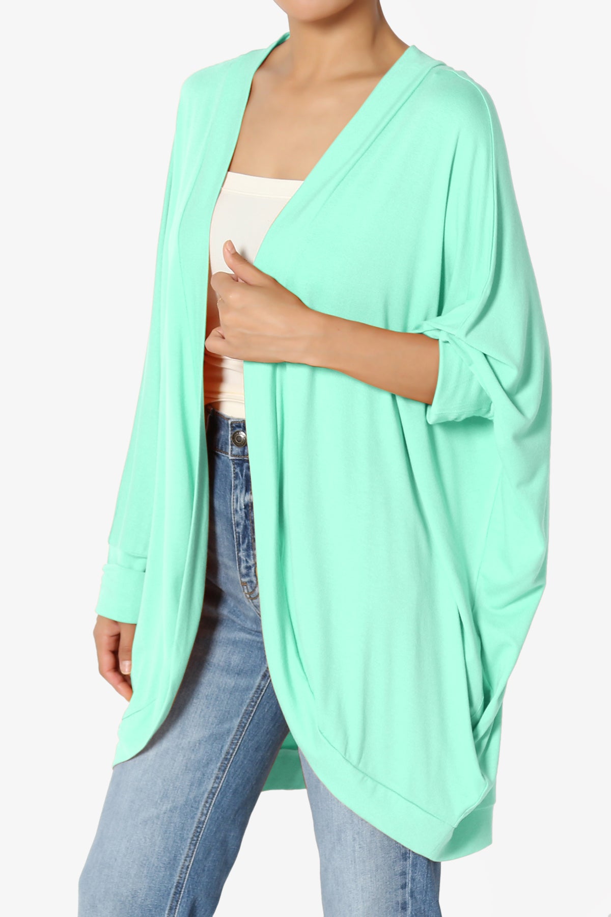 Lourde Cocoon Batwing Sleeve Cardigan
