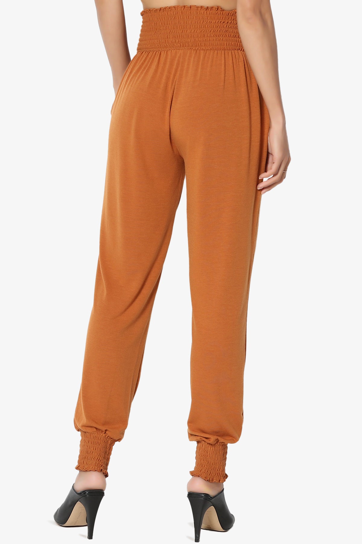 Estella Smocked Waist & Cuff Harem Pants