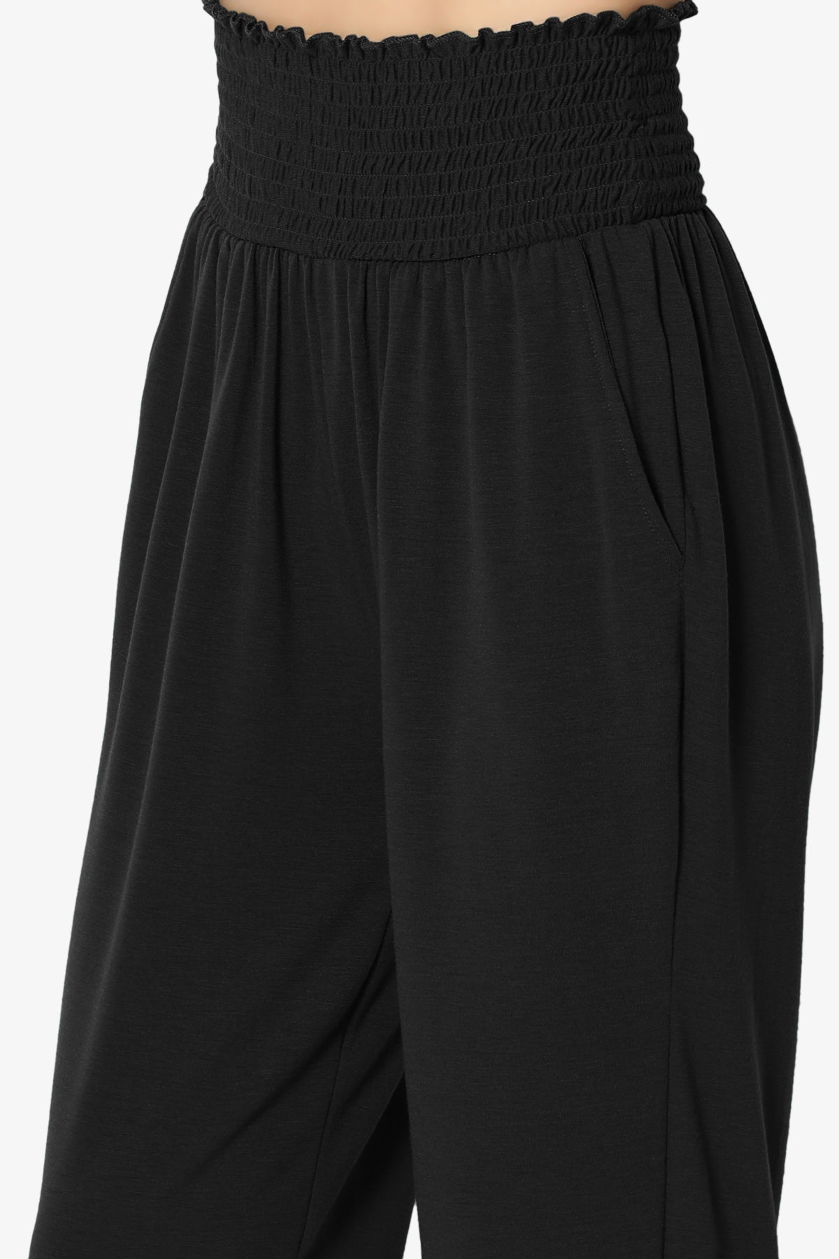 Estella Smocked Waist & Cuff Harem Pants